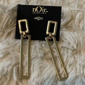 nOiR drop clip earrings